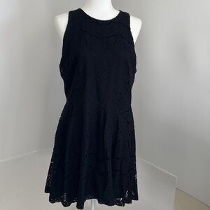 Hype Black Sleeveless Mini Dress